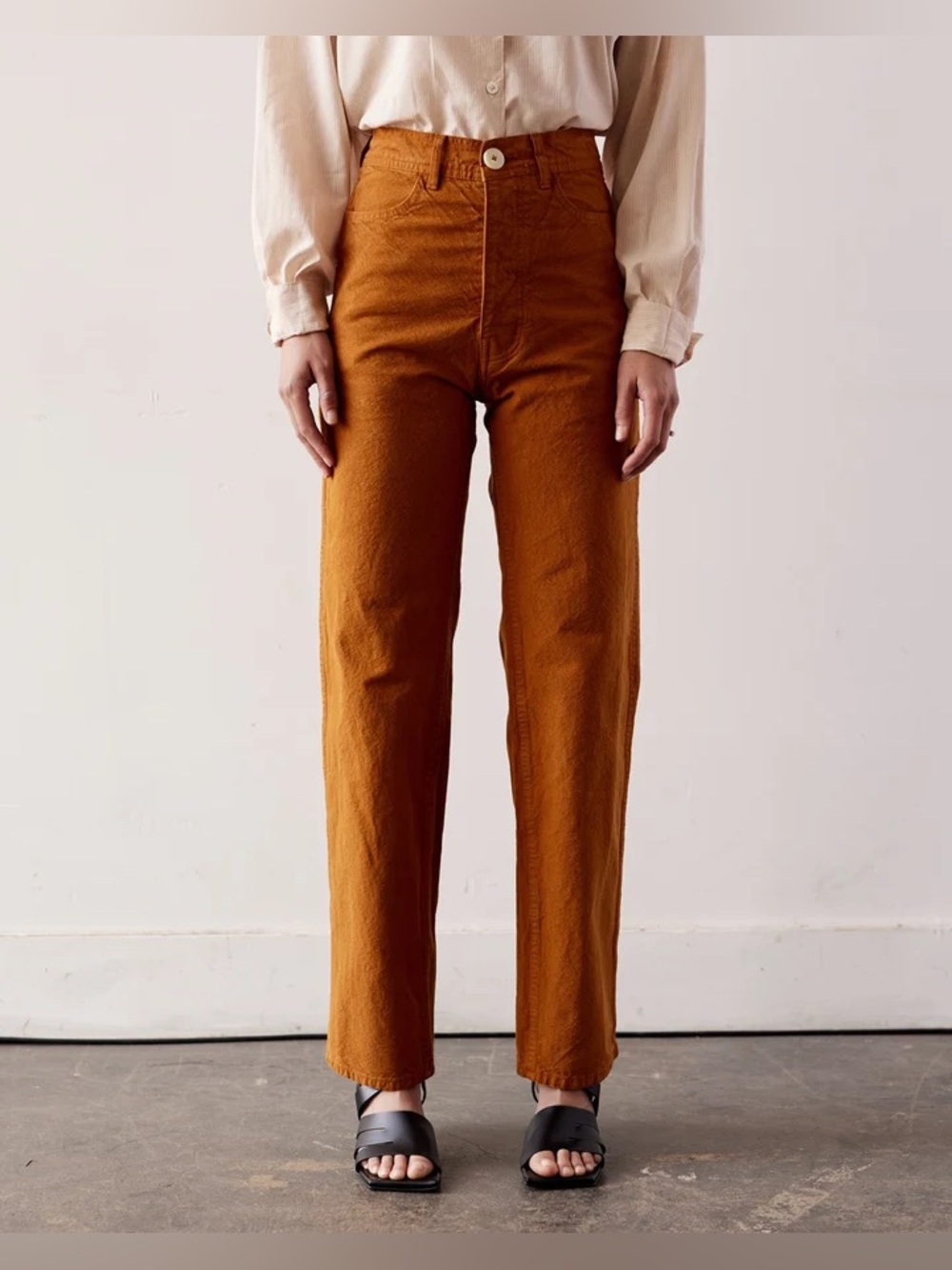 Jesse Kamm California Slim Pants in Clay Sz 2 NWT